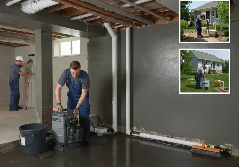 Basement Waterproofing and Flood Prevention process in Hilton, NY